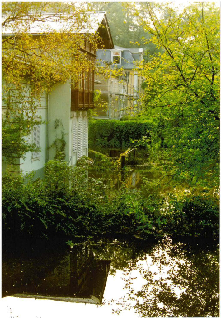Hochwasser im Museumsgarten